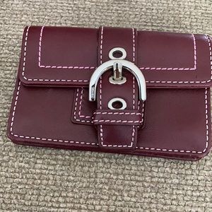 100% Authentic Coach Card holder/wallet